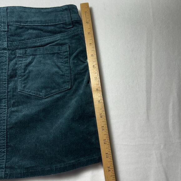Girls' Corduroy Skirt - art class Teal Green L 10/12 - Picture 9 of 10